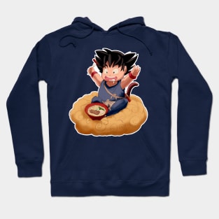 Kid Goku and the Flying Nimbus Hoodie